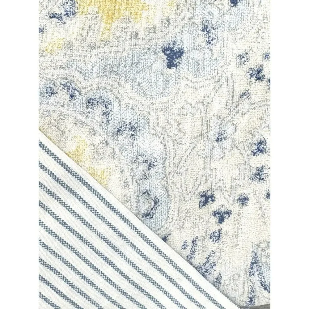 Ralph Lauren Marisa Blue Yellow KING Duvet Cover Pillow Shams Set New in Package